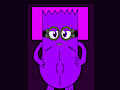 Preggo Kevy the Purple Minion by Homerwashere