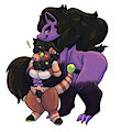 Heart swap style commission ~ FuzzballFox