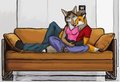 Mi casa está donde estás tú.   by Coyotekoi