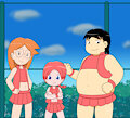 Zebe Madora's tennis team by achthenuts