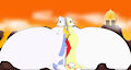 Ninetales Deities Lunch Time Aftermath by tails230