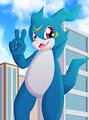 Macro March - Day 25 - Veemon by Zeevee