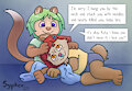 a tender moment by LittleSypher
