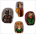 Character Sketches V by Folwilliar