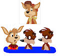 Brucie's Raccoon Bath Fall