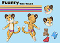 FLuffy the Tiggy by KingPangolin
