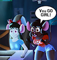 Gamer Girls (Crossover fanart)