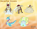 GreyedTree Sticker Sheet