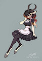 Gazelle Maid by DragonFU