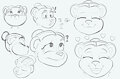 Expression Sketches by Timber15
