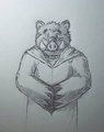 White Mage Boar
