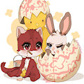 Easter Bunny by Knufte