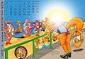 Fox Calendar 2024 - May: "The One-Kit Litter!"