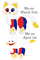 March 31st vs April 1st