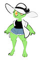 the new frog girl