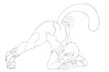 Zero Suit Leo Jack-O Pose (16+)