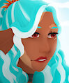 Headshot Sarena from -Mlady- by masterreviewer1000
