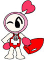 Pink Bomberman in Lifeguard Outfit