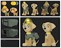 Paw Patrol OC : Highety (ref sheet 2023)