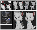 Paw Patrol OC : Scifi (ref sheet 2023) by UnknownDataBR