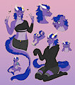 Asperek Doodles [COMM] by JuneauPaws