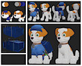 Paw Patrol OC : Wrencher (ref sheet 2023)