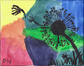 Dandelion Over Colors