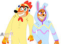 FA/Easter: The Bandicoot Siblings by PrincessTheWolf