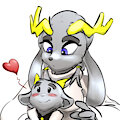 Sybil and a Little Friend by Daaberlicious