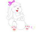 Adoptable oc bunny for sale