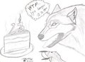 my birthday 23 by werealbertwolf