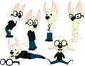 Cheeko Blackston Moods by FoxyKitsuneFox