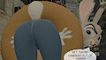 Dumb Bunny Got Stuck by Skulltronprime969