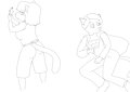 Pumaman Sketches by doomcup