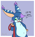 Captain's new pet - by DavyBoi by LunaMuenster