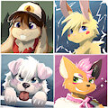 Portrait trade thingy no.1 by DakkaWoof