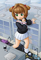 shy Sakura steps