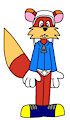 Conker the Squirrel in Atomic Wedgie Briefs