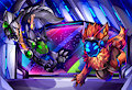 Tormiline And Yuri In Space