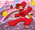 Fruit Ninja Peg Pete by xxxDARKANYAxxx by Yami2011