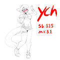 RAWR XD YCH AUCTION