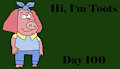 FurryCritters11 Day 100 - Toots