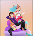 Comm: Laurence and Bee by JavithecyborgGX20