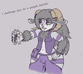 Sheep wishes to fight u by OrlenaTheCoyote
