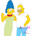 Valentine&rsquo;s Day/FA: Homer Simpson x Marge Simpson