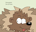 Porcupine Daily Character - Por-Q-Pine