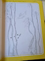 Nonsense-Tober Sketch Day 27 - Water + Leaves