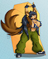Orlena Stretch by OrlenaTheCoyote