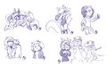 OC sketches by Innotsu
