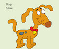 Dog Daily Character - Spike